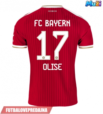 Lacne Muži Futbalové dres Bayern Munich Michael Olise #17 2026-27 Krátky Rukáv - Domáci
